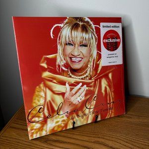 Celia Cruz La Negra Tien Tumbao Exclusive Limited Tangerine Colored Vinyl LP NEW